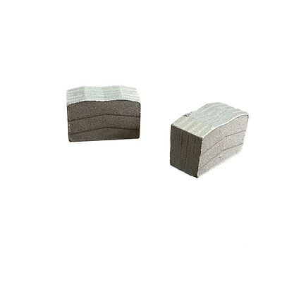 Hard Granit Steen Snijden Diamant Segment Voor Eén Blade 2000mm