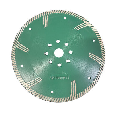 Turbo schijf Diamantzaag schijf voor het slijpen en snijden van marmer, graniet en kwarts