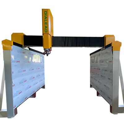 Machine voor het graveren van stenen met CNC-systeem voor bruggen 7.5 kW voor grote werkstukken